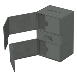 Twin Flip´n´Tray Deck Case 160+ Standard Size XenoSkin Grey MonoColor