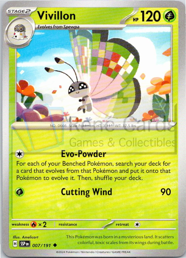 Vivillon - SSP  - 007/191