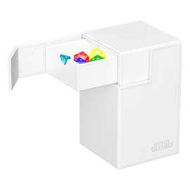 Flip´n´Tray Deck Case 100+ - Standard Size - XenoSkin - White - MonoColor