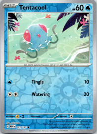 Tentacool - MEW - 072/165 - Reverse