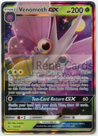 Venomoth GX - S&M UnbrBo - 12/214