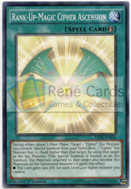 Rank-Up-Magic Cipher Ascension - 1st. Edition - RATE-EN056