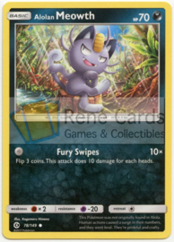 Alolan Meowth - S&M 78/149