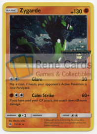 Zygarde - S&M ForLi  72/131 - Stamp Promo