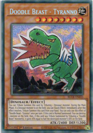 Doodle Beast - Tyranno - 1st. Edition - BLCR-EN033