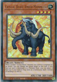 Crystal Beast Amber Mammoth - 1st. Edition - BLCR-EN051