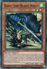 Baku the Beast Ninja - 1st. Edition - DABL-EN017