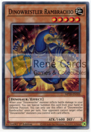 Dinowrestler Rambrachio - 1st. edition - MP20-EN105