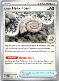 Antique Helix Fossil - MEW - 153/165