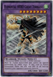 Elemental HERO Great Tornado - Unlimited - SDHS-EN045