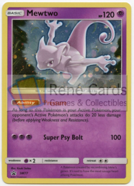 Mewtwo - SM77 - Promo - Shining Legends Pin Collection - Mewtwo