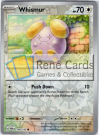 Whismur - PAR - 148/182 - Reverse