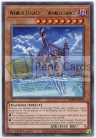 World Legacy - "World Lance" - GEIM-EN058 - 1st. Edition