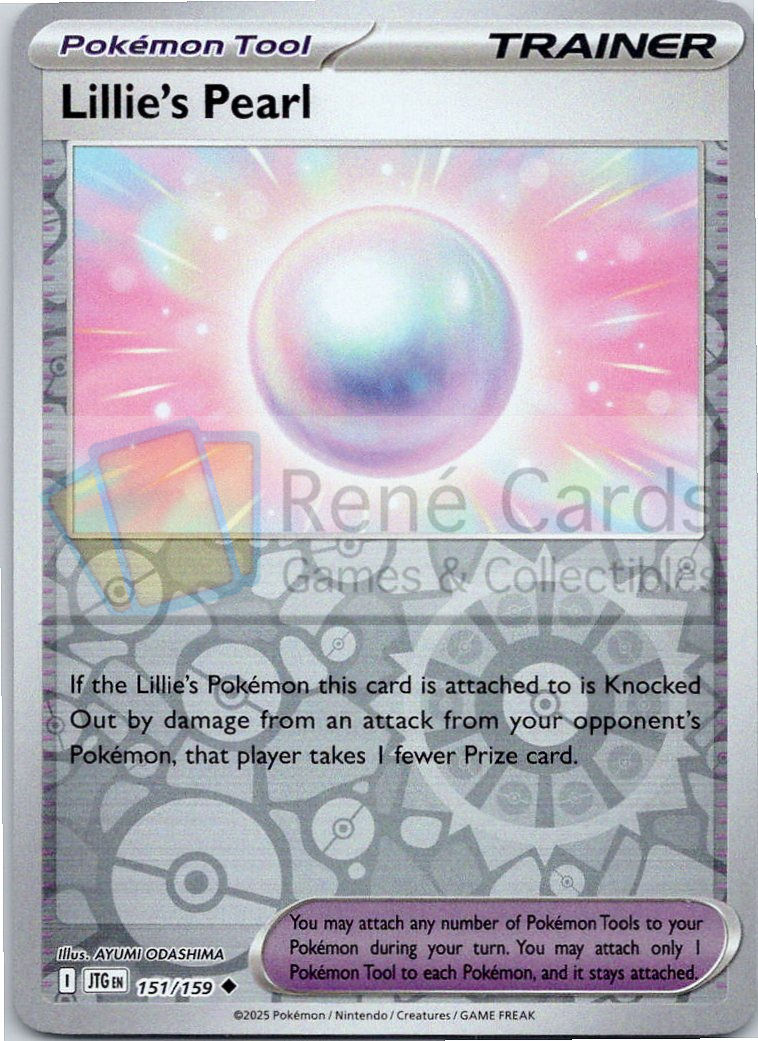 Lillie's Pearl - JTG  - 151/159 - Reverse