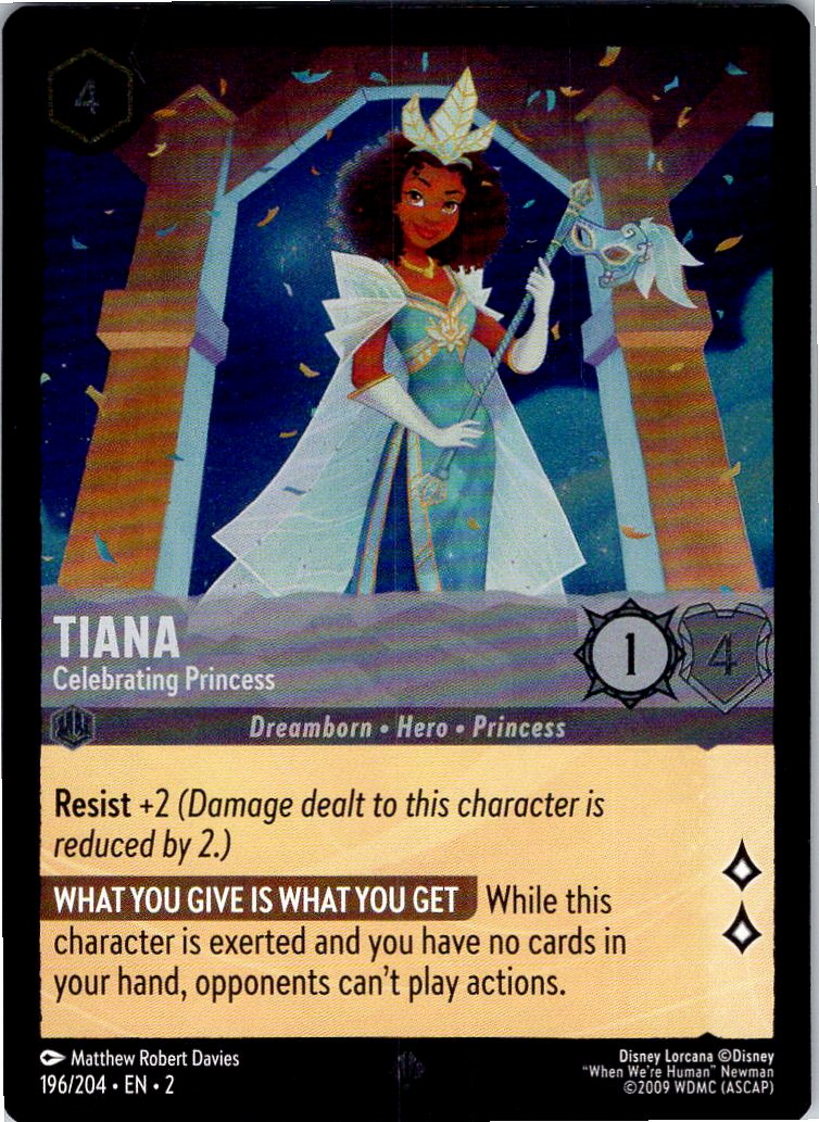 Tiana - Celebrating Princess - 2ROF-196/204 - Foil