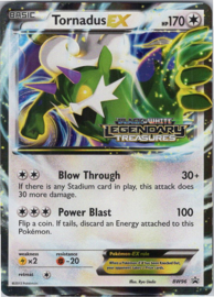 Tornadus EX - BW96 - Promo - Legendary Treasures Prerelease participation promo