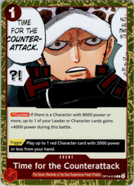 Time for the Counterattack - OP14-018 - The Azure Sea's Seven