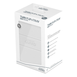 Twin Flip´n´Tray Deck Case 160+ Standard Size XenoSkin White MonoColor