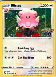 Blissey - PGO - 052/078 Cosmos Foil