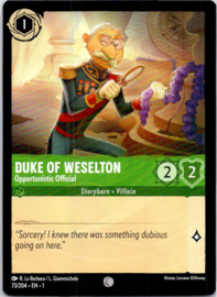 Duke Of Weselton - Opportunistic Official - 1TFC-73/204