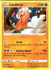 Landorus - FusStri - 148/264 - Cosmos Foil