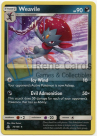 Weavile - S&M UlPr  74/156