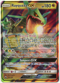 Rayquaza GX - S&M CeSt  109/168