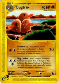 Dugtrio - SkyRid - 52/144 - Reverse