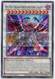 Hot Red Dragon Archfiend King Calamity - 1st. Edition - MGED-EN070