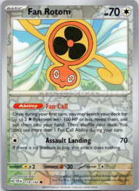 Fan Rotom - SCR - 118/142 - Reverse