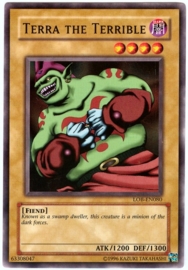 Terra the Terrible - Unlimited - LOB-EN080 - 25th Anniversary