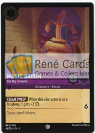 Magic Broom - The Big Sweeper - 3INK-46/204 - Foil