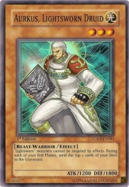 Aurkus, Lightsworn Druid  - 1st. Edition - LODT-EN081