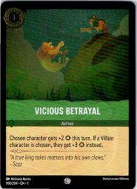 Vicious Betrayal -  1TFC-100/204 - Foil