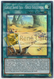 Great Sand Sea - Gold Golgonda - 1st. Edition - BLVO-EN055