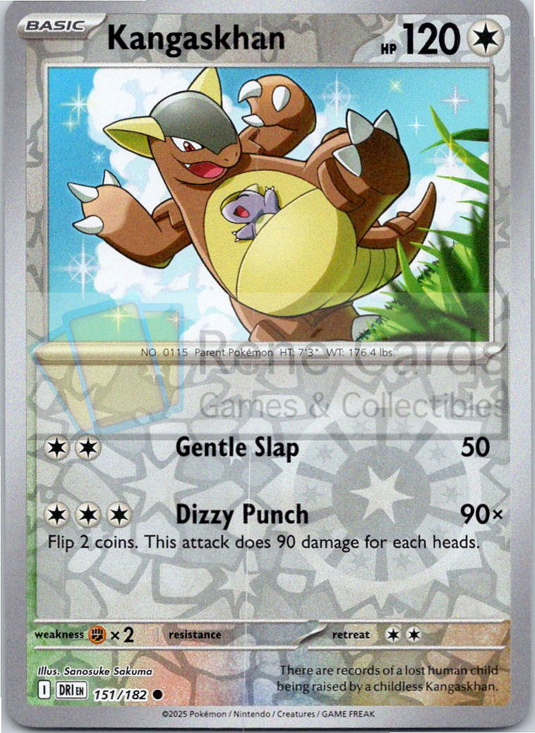 Kangaskhan - DRI  - 151/182 - Reverse