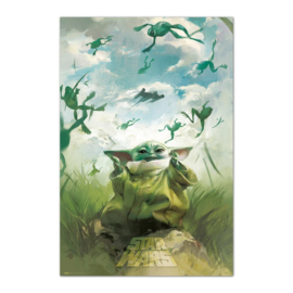 Star Wars - The Mandalorian - Grogu with Frogs  (124)