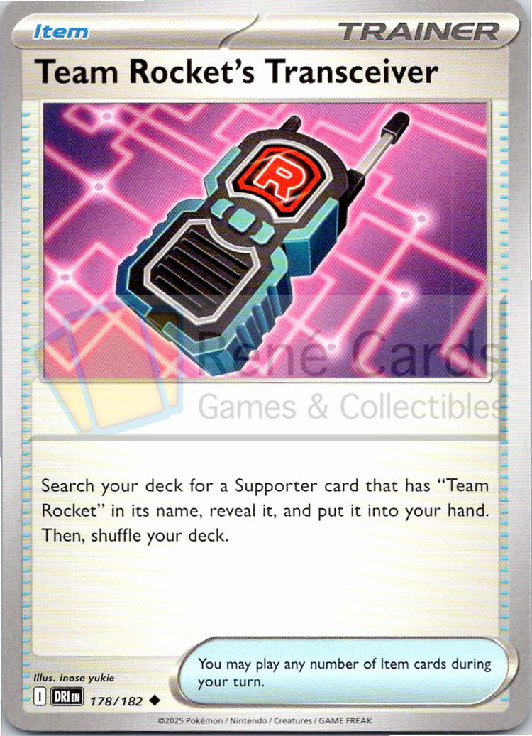 Team Rocket's Transceiver - DRI  - 178/182