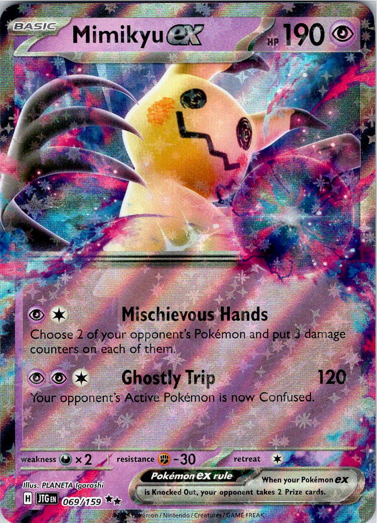 Mimikyu EX - JTG  - 069/159
