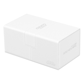 Twin Flip n Tray Deck Case 200+ Standard Size Xenoskin White MonoColor