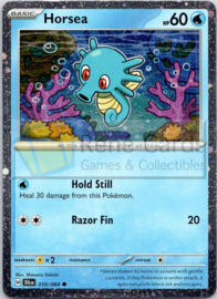 Horsea - SFA - 010/064 - Cosmos Foil