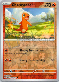 Charmander - PAF - 007/091 - Reverse
