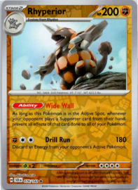 Rhyperior - SCR - 076/142 - Reverse