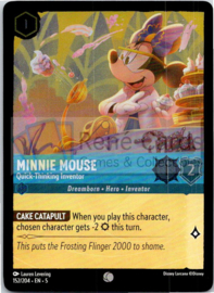 Minnie Mouse - Quick-Thinking Inventor - 5SSK - 152/204 - Foil