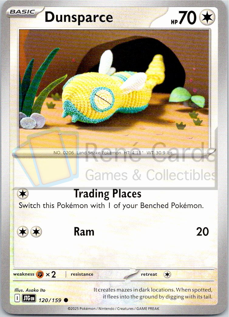 Dunsparce - JTG  - 120/159