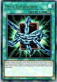 Deck Lockdown - 1st. Edition - DUOV-EN090