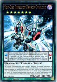 Odd-Eyes Rebellion Dragon Overlord - 1st. Edition - GFP2-EN004