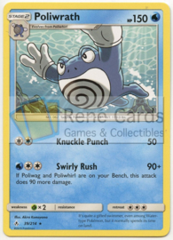 Poliwrath - S&M UnbrBo - 39/214 - Reverse