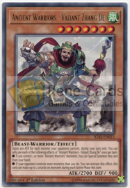 Ancient Warriors - Valiant Zhang De - 1st. Edition - IGAS-EN013