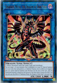 Darkness Metal, the Dragon of Dark Steel - 1st Edition - BLC1-EN044 - Gold